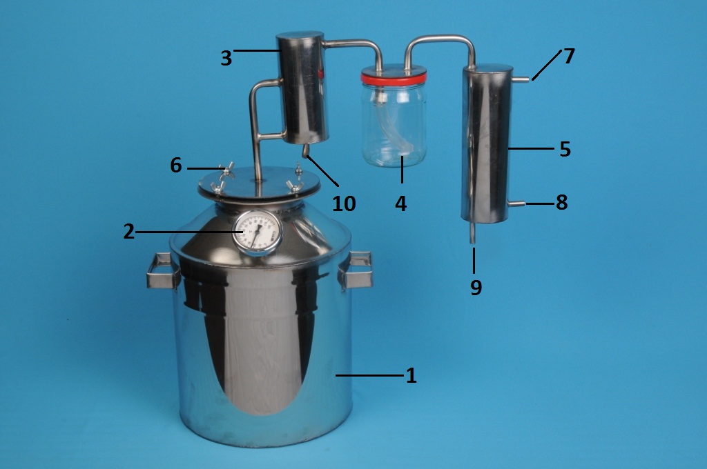 Самогонный аппарат с описанием и инструкцией